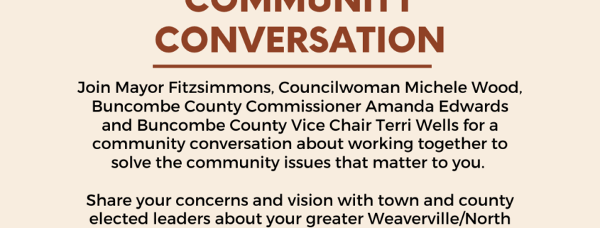 Your Voice Matters: Community Conversation