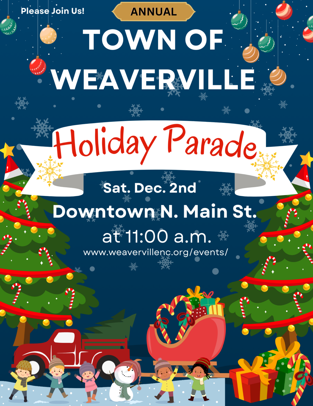 2023 Holiday Parade Town of Weaverville