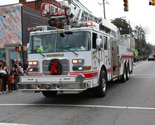 Fire Truck Holiday Parade