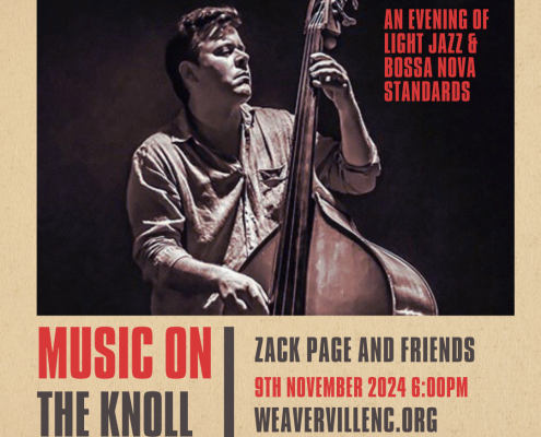 Zack Page and Friends Nov. 9th. 6pm.