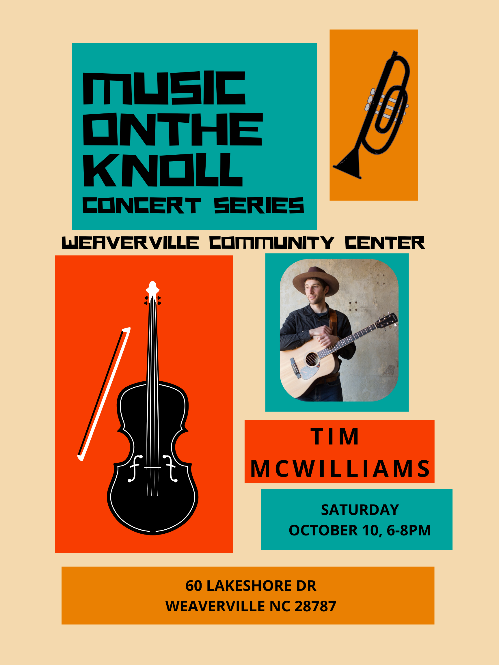 Music on the Knoll — Music in Weaverville Community Center