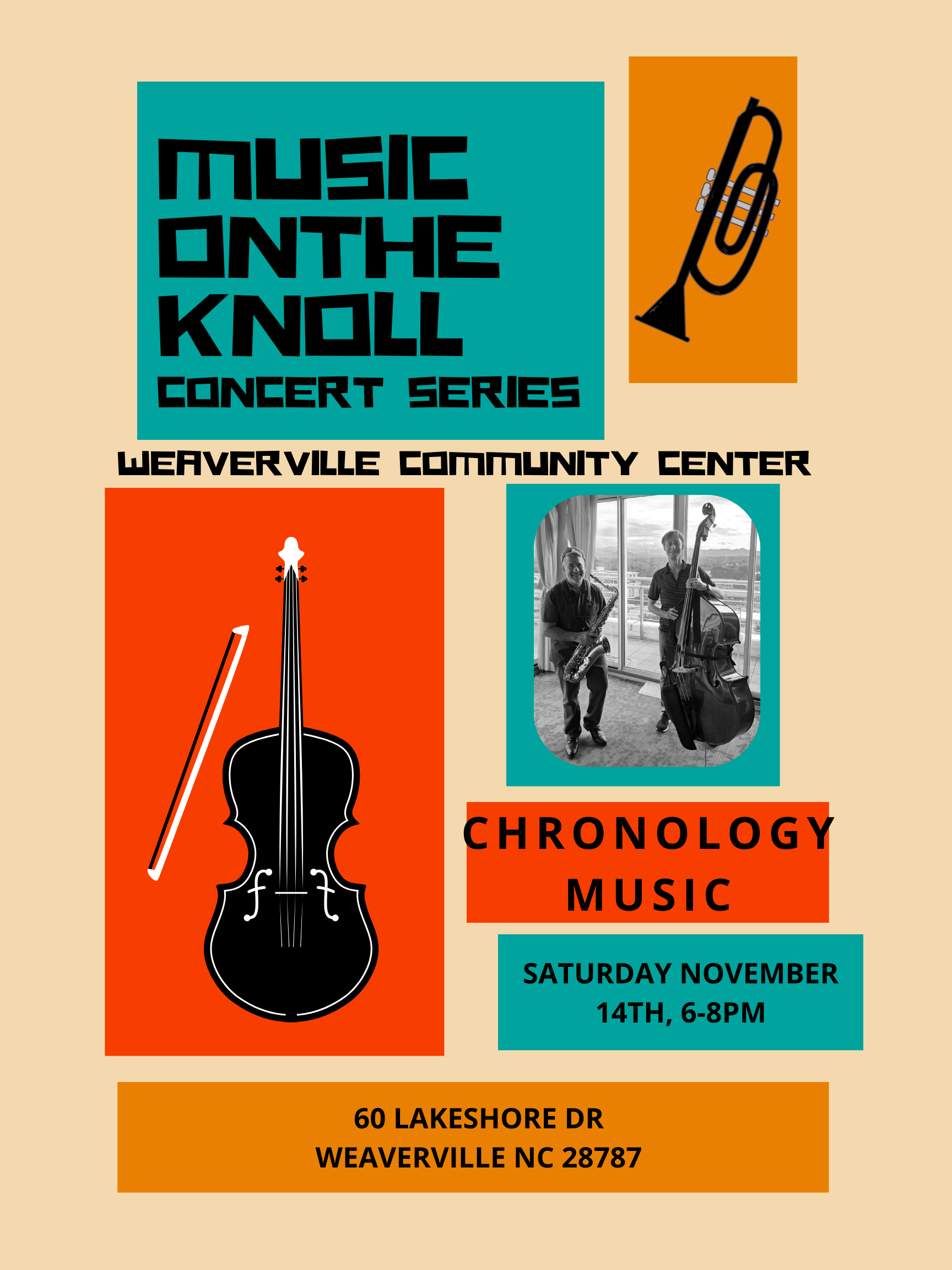 Music on the Knoll — Music in Weaverville Community Center · Weaverville